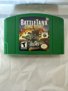Nintendo 64 BattleTanx Battle Tanks Global Assault N64. Auténtico y probado - Imagen 1 de 3