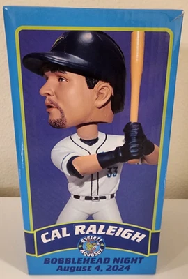 Cal Raleigh 2024 SGA Bobblehead Everett Aquasox LE 1,000 8/4/24 - Image 1 of 4