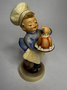 Hummel Goebel “BAKER” #128 Porcelain Figurine 5" TMK5 FREE SHIP B25 - Picture 1 of 16