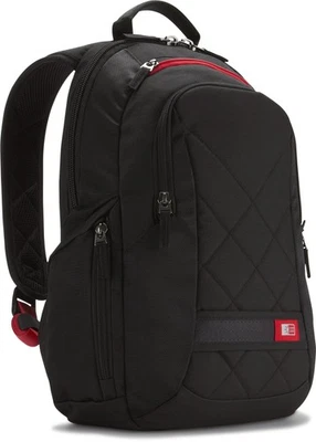 Case Logic DLBP-114BLACK 14-Inch Laptop Backpack Bag - Black - Image 1 of 4