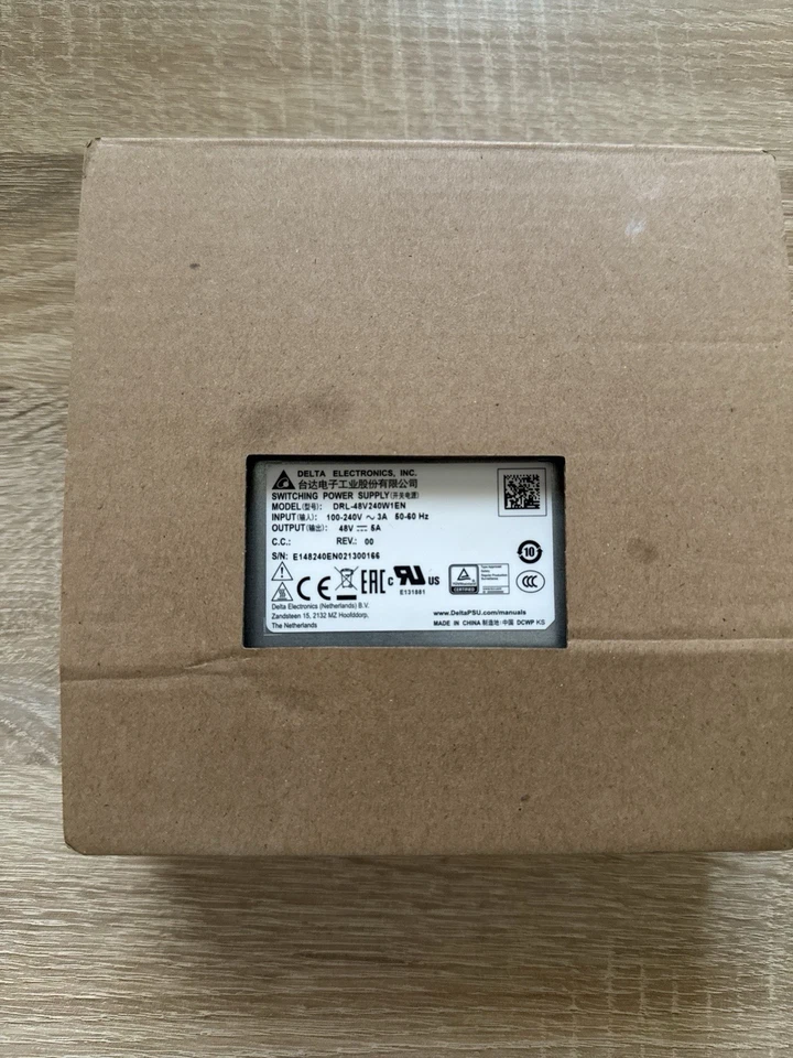 DELTA Switching Power Supply DRL-48V240W1EN 240V _0,7_5 *Neu & OVP* - Bild 1 von 2