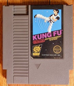 Kung Fu (1985) by Irem a NES "Black Box" Series a Fast-Paced Action Game