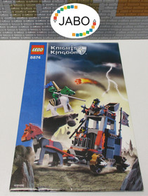 (OK O1/9) Lego Building Instructions Castle Knights Kingdom 8874 Battle Wagon