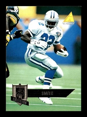 Emmitt Smith 1995 Pinnacle Club Collection #229 Dallas Cowboys - Image 1 of 2