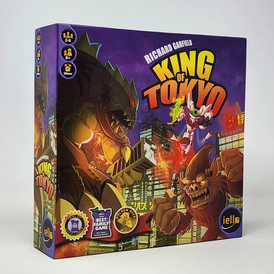 King of Tokyo - Juego de Mesa IELLO 2014 Edición por Richard Garfield Usado  Foto 1 de 4