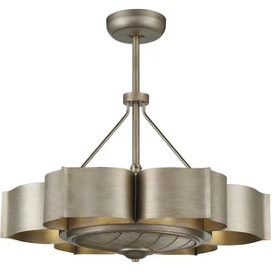 Savoy House Lighting 39-FD-125-53 Stockholm Indoor Ceiling Fan Silver Patina - Picture 1 of 7