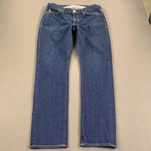 Ace Rivington Jeans Herren 34x32 blau sportlich gerade Candiani Denim Stretch Italy - Bild 1 von 23