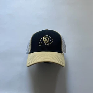 University of Colorado Buffaloes White/Black/Beige Adjustable Hat - Picture 1 of 2