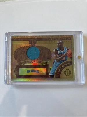 2010-11 Panini Gold Standard - Gold Crowns Emeka Okafor #17 Memorabilia /249 - Image 1 of 2
