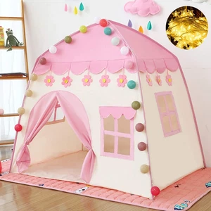 Tenda Da Gioco per Bambini Con Luci a Stella, Tenda Da Gioco per Bambini, per In - Foto 1 di 12