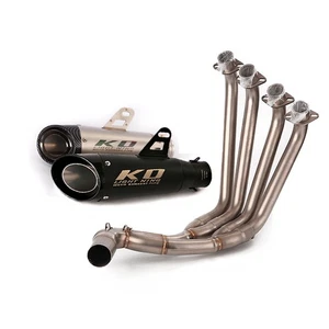 For Honda CBR650F/R CB650R CB650F 2014-2023 Complete Exhaust System Muffler Pipe - Picture 1 of 13