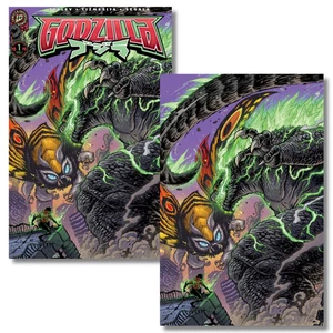 GODZILLA KAI-SEI #1 EXCLUSIVE VIRGIN/TRADE - FRANK LTD 600 - Bild 1 von 3