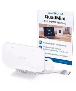 Waveform QuadMini: 4x4 MIMO Low-Profile Antenne Kit | Externe Antenne für 4G... - Bild 1 von 5