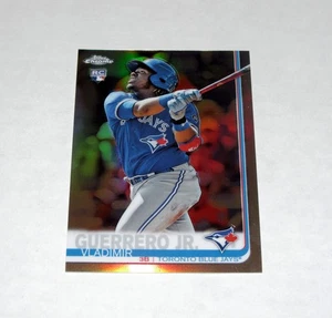 Topps Chrome Refractor 201 2019 Vladimir Guerrero Jr. Rookie RC Blue Jays - Imagen 1 de 3
