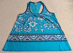 In Bloom Womens Medium Multi-Color Polyester Blend Sleeveless Shirt 24 - Picture 1 of 4
