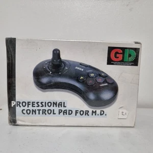 Sega Megadrive Controller 6 Six Button - Professional Pad For M.D. -21- Rare-NEW - Picture 1 of 12