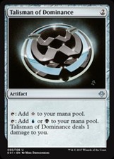 TALISMAN OF DOMINANCE Archenemy Nicol Bolas MTG Grey - Artifact Unc