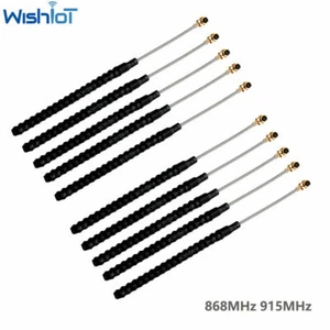 10 Stück 868-915 MHz GSM IPX IPE 1,13 UF.L Antenne eingebaute 2DBi für Lora V3 Platine - Bild 1 von 5