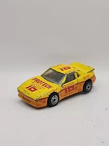 Vintage 1985 Matchbox Superfast SF19 Pontiac Fiero Race Car Protech Fire - Picture 1 of 3