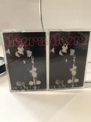 the DOORS in concert cassette tape 1991 elektra records set of two different tap - Image 1 of 4