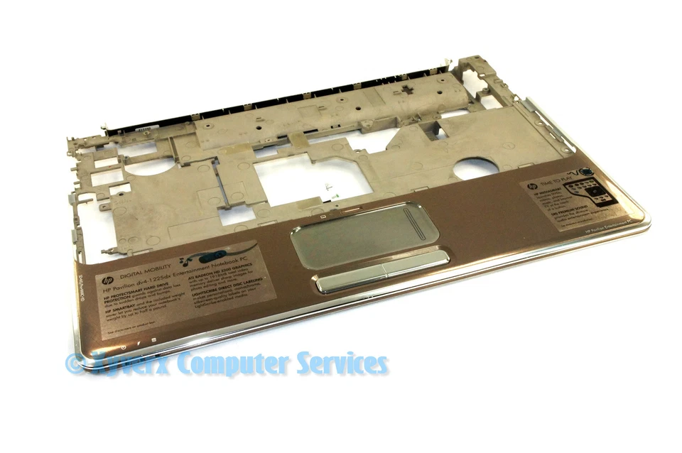 495662-001 ПОДЛИННЫЙ HP ВЕРХНЯЯ КРЫШКА ПОДЛОКОТНИКА PAVILION DV4-1000 (КЛАСС C)(AF15) - Изображение 1 из 2