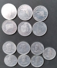 13 Vintage Shell's state coin game and Mr. President Coin Game aluminum token