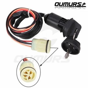 Ignition Switch Key For Honda TRX350 TRX400 Rancher Fourtrax 2000-2007 2006 2005 - Foto 1 di 12