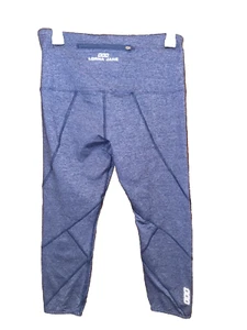 Lorna Jane Leggings Womens Medium Blue Crop Workout Activewear athletic - Picture 1 of 2