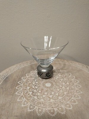 Vaso Lenox Spyro Martini, vidrio transparente. Foto 1 de 4