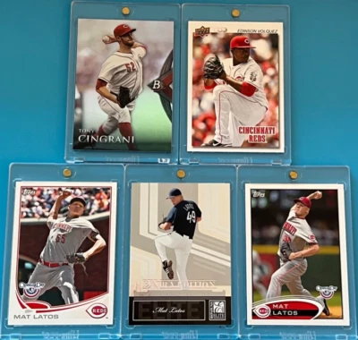 Donruss Elite 2007 - Mat Latos (RC) #29 + 2012 y 2013 Topps día de apertura + 2 RC Foto 1 de 3