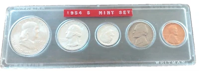 1954-S mint set original Whitman case uncirculated Whitman - Image 1 of 4