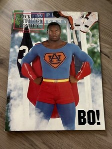 BECKETT FOOTBALL CARD MONTHLY #10 Bo Jackson Superman Cover JANUARY 1991