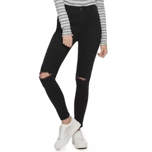 So Womens Super High-Rise Black Ultimate Jegging Size 5 - Picture 1 of 10