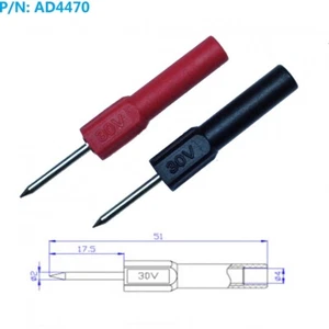 AD4470 Instrument test probe 4mm banana socket on one end and the other end is 2 - Picture 1 of 1