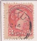 (F201-45) 1888-95 Canada 3c vermillion QVIC stamp (AT) 