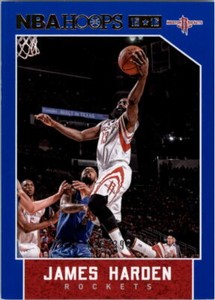2015-16 Hoops Blue #3 James Harden /399 - NM-MT