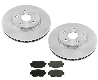 Rotores de freno y pastillas de freno de cerámica para motor Toyota Camry V6 2002 2003 2004 Foto 1 de 4