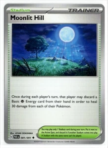 Pokemon Paldean Fates 081/091 Moonlit Hill - Picture 1 of 1
