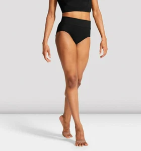 BLOCH Ladies Dance Pants Briefs Knickers High Wide Deep Waistband R3504 - Picture 1 of 3