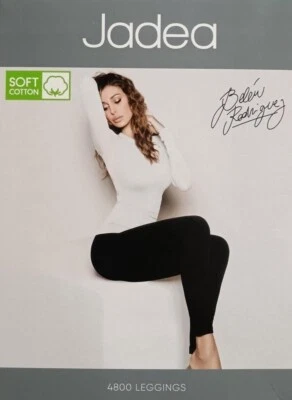 LEGGINS PANTACOLLANT DONNA JADEA ART. 4800 COTTONSOFT IN COTONE ELASTICIZZATO - Immagine 1 di 2