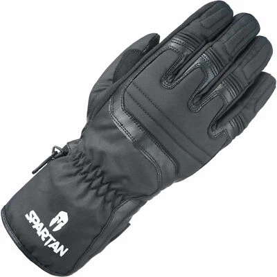 Oxford Spartan Negro Guante de Motocicleta Guantes de Motocicleta Invierno Cálido Aprobado CE Foto 1 de 4