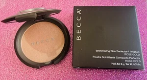 BECCA Shimmering Skin Perfector Pressed powder Rose Gold 8g BNIB highlighter