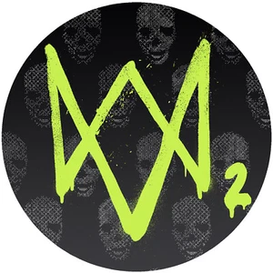 Colocador de tartas cumpleaños imagen de tartas fondant - Oblate Watch Dogs 2 P3 - Imagen 1 de 1