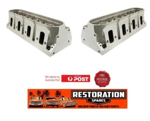 CHEVY HOLDEN HSV GEN IV LS3 BARE ALUMINIUM CYLINDER HEADS see listing 4 details - Picture 1 of 7