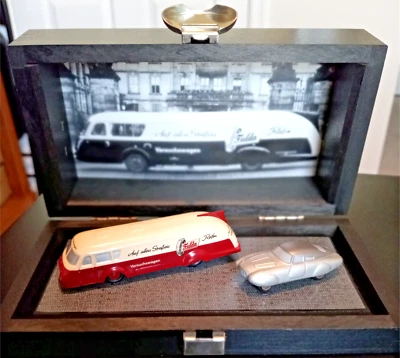 Streamline Bus & 1938 Maybach. Schuco Piccolo Streamline Set -  Very rare! - Image 1 of 3