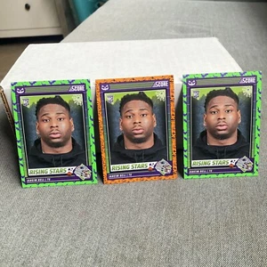 2024 Score A Treat Jaheim Bell Rising Stars Kürbis und grüne Fledermäuse 3 Stück - Bild 1 von 5