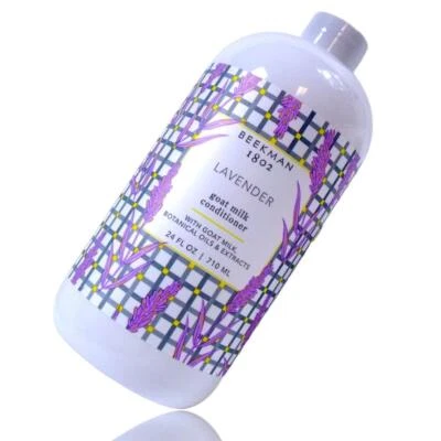 Beekman 1802 Goat Milk Hair Conditioner Large 24oz. Scent: Lavender - New Sealed - Image 1 of 4