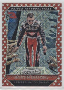 2016 Panini Prizm NASCAR Driver Introductions Red Flag /75 Austin Dillon #87