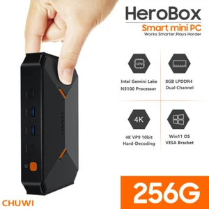 CHUWI Desktop Computer PC J4125 8gb RAM 256G SSD Windows 10 Home Mini PC - Picture 1 of 15