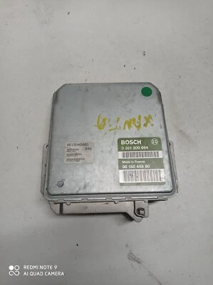 CALCOLATORE MOTORE ECU PEUGEOT 405 1.8i 0261200664 / 9615045880 (158ML) - Immagine 1 di 4